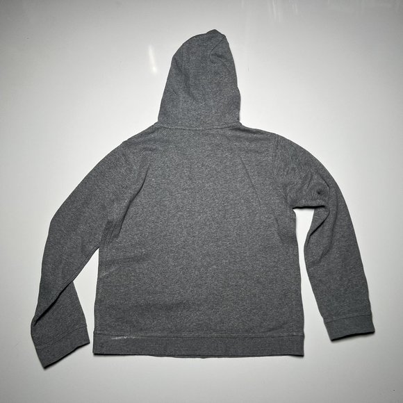 Nike Dark Grey Standard Fit Lightweight Hoodie Unisex Size XL - Picture 2 of 3